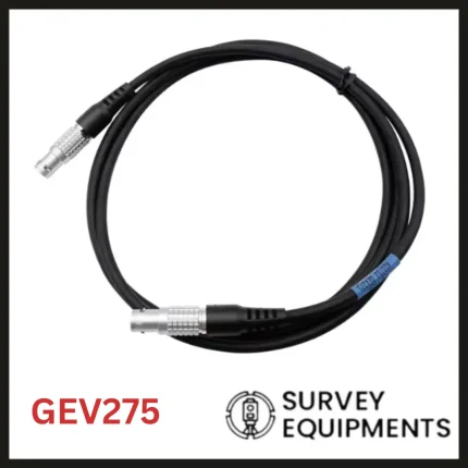 leica gev275 cable for gs15 gps to satel 35 watt radio, durable 8-pin injection molded connector for metalworking and industrial use