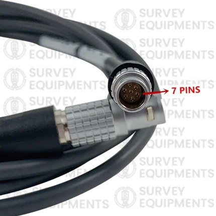 trimble a00924 radio data power cable with 5 pin 7 pin and 2 pin connectors for trimble gps and pacific crest radios