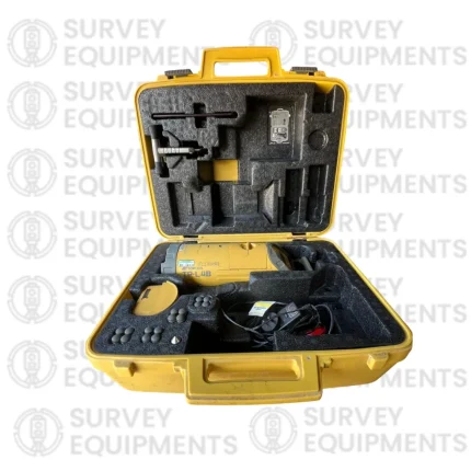 Topcon TP L4B Red Beam Pipe Laser with RC-200 remote and accessories