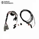 OEM Trimble 67259 display power cable with relay and switch for precision agriculture GPS guidance equipment