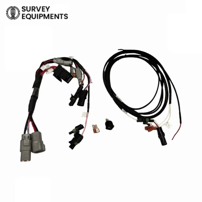 OEM Trimble 67259 display power cable with relay and switch for precision agriculture GPS guidance equipment