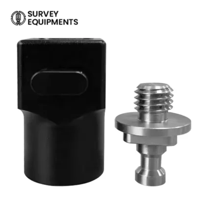 5/8-11 thread quick release adapter for Trimble Topcon Sokkia survey prism pole