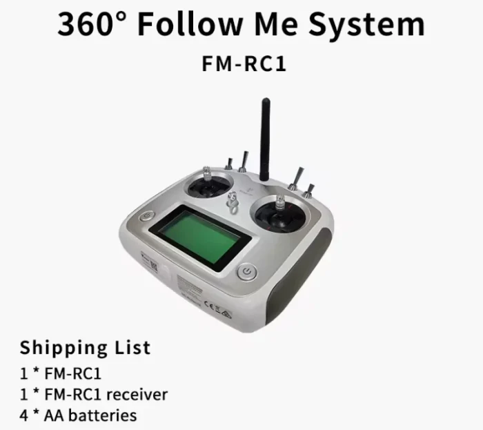 Follow Me 360° Omnidirectional Following System | Idle Cycle UWB Indoor Positioning Angle Module