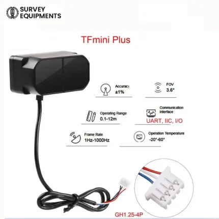 Benewake TFmini Plus LiDAR sensor module with UART and I2C interfaces for Arduino distance measurement