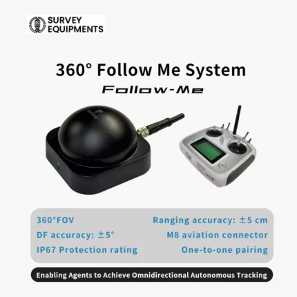 Follow-Me 360° Omnidirectional Following System FM-A1 UWB indoor positioning and autonomous robot tracking module by NOOPLOOP
