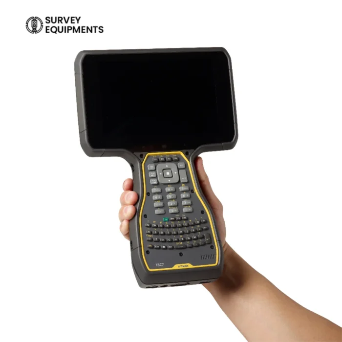 Trimble TSC7 survey data collector used with Trimble Access software for geospatial and construction projects
