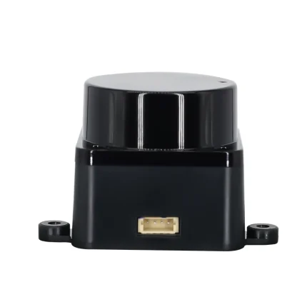LDROBOT D800 STL-27L DToF LiDAR sensor rear view showing UART connector and mounting holes