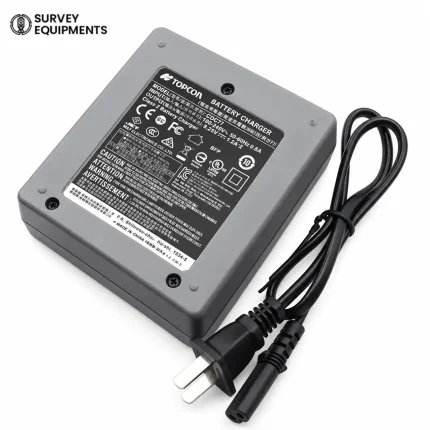 Topcon CDC77 battery charger underside technical label