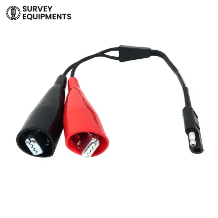 Topcon Sokkia alligator clips to SAE power cable
